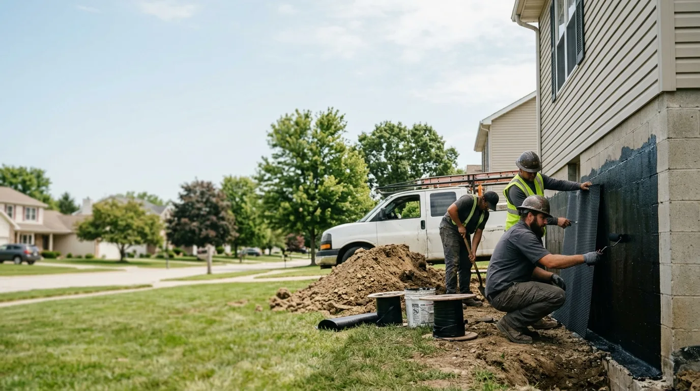 Basement Waterproofing in Plain City, OH near me